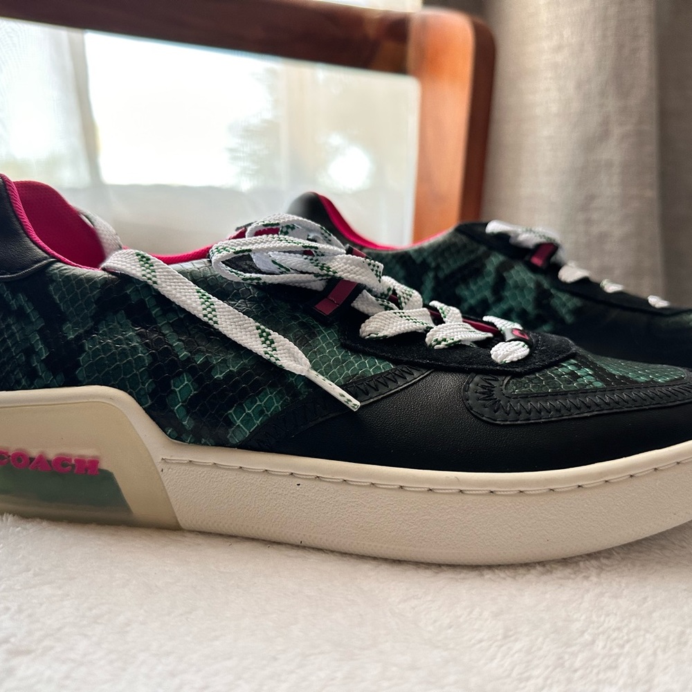 Coach Womens CitySole Court Leath G5308 Multicolor Sneaker Shoes Size US 9 B